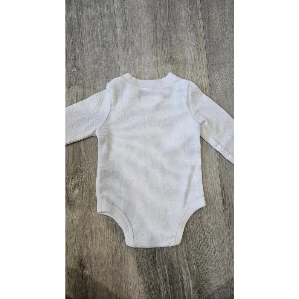 Garanimals 0-3 Month Old Baby Clothes Long Sleeves Onesie